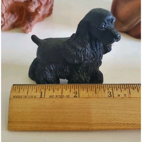 3D Dog Shaped Picture Photo Frame Holders Doggie Resin Figurines Cocker Spaniel - Picture 14 of 15